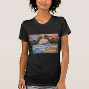 T-shirt Le pont en acier frais du comté de Door