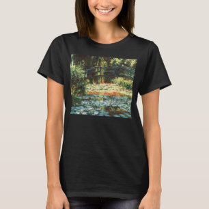 T-shirt Le Pont sur le bassin aux nymphéas par Claude Mone
