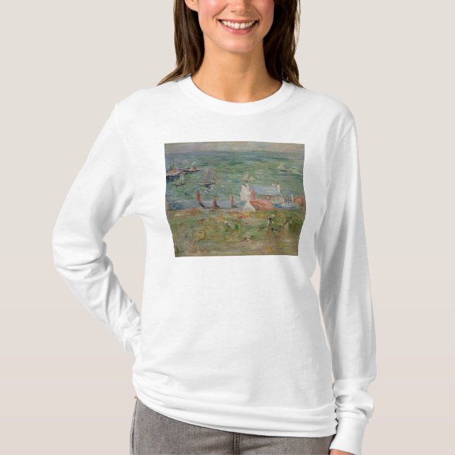 T-shirt Le port de Gorey sur le Jersey, 1886 (Devant)