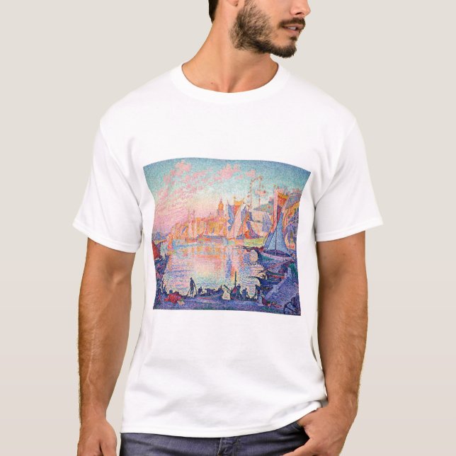 T-shirt Le Port de Saint-Tropez, Signac (Devant)