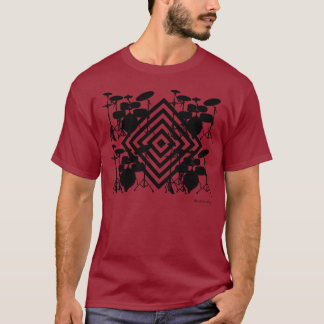 T-shirt Le portant fort avec l'habillement de MusicMinds