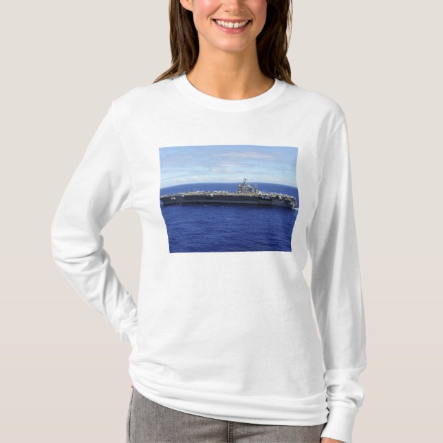 T-shirt Le porte-avions USS Abraham Lincoln 2 (Devant)