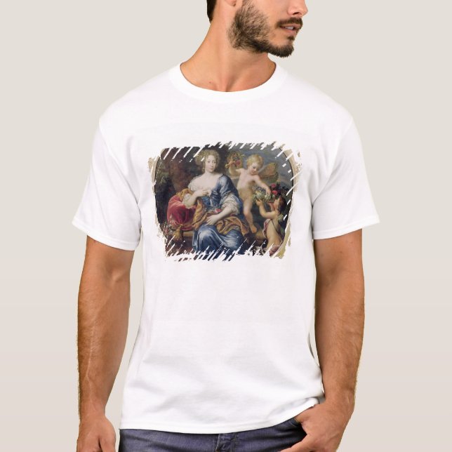 T-shirt Le portrait a présumé d'être Francoise-Athenais (Devant)