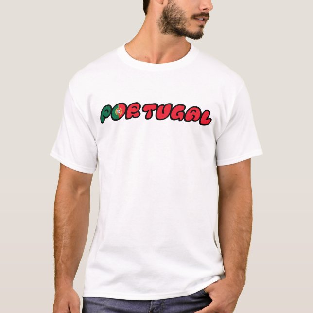 T-shirt le Portugal (Devant)