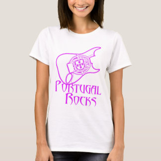 T-shirt Le Portugal bascule la chemise des femmes