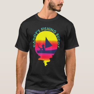 T-shirt Le pote de pêche de papa pour la fête des pères pê