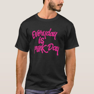 T-shirt Le Pote Du Jour Rose N'Est Pas Une Fin Bulle De La