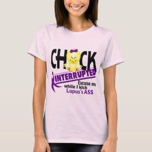T-shirt Le poussin a interrompu 2 lupus