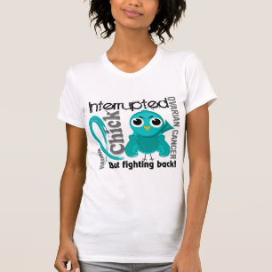 T-shirt Le poussin a interrompu le Cancer 3 ovarien