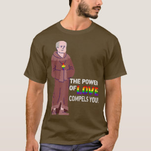 T-shirt Le Pouvoir De L'Amour Vous Conduit Lgbt Gay Médiév