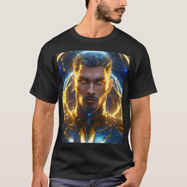 T-shirt Le pouvoir du plasma : libérer le héros à l'intéri (Devant)
