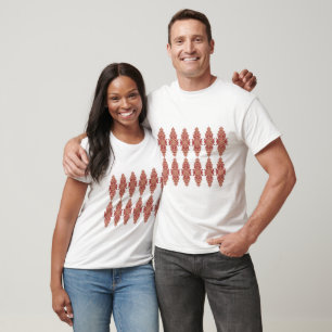 T-shirt Le pouvoir d'un Arrière - plan noir avec un Motif
