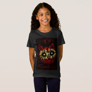 T-Shirt Le Précieux : un chat dans le style gothique