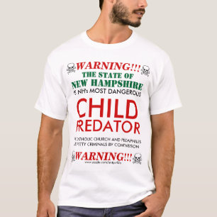 T-shirt Le PRÉDATEUR d'ENFANT, l'état de NH est…