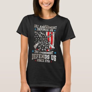 T-shirt Le Premier Amendement Nous Définit Le Deuxième Nou