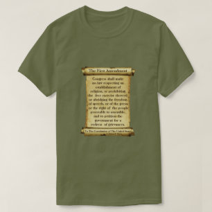 T-shirt Le Premier Amendement - Une Chemise Monsieur P