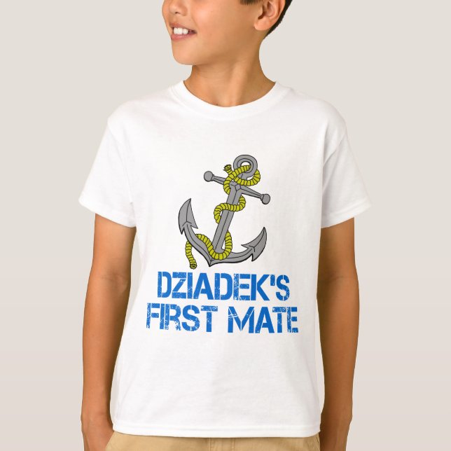 T-shirt Le premier homme de Dziadek (Devant)