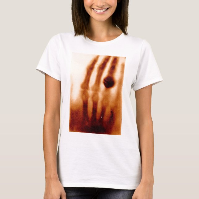 T-shirt Le premier rayon X, 1901, photographie (Devant)