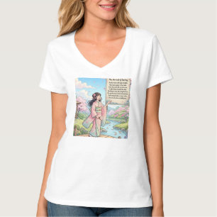 T-shirt Le Premier Souffle du Printemps : Le Pont Sakura