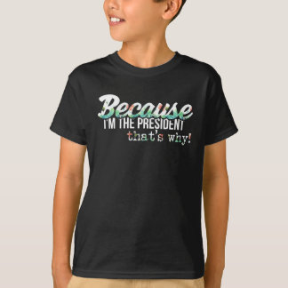 T-shirt Le président