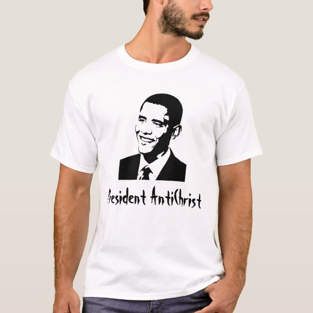 T-shirt Le Président AntiChrist (Devant)