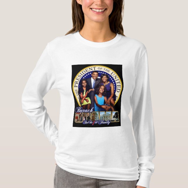 T-shirt Le Président Barack Obama (Devant)