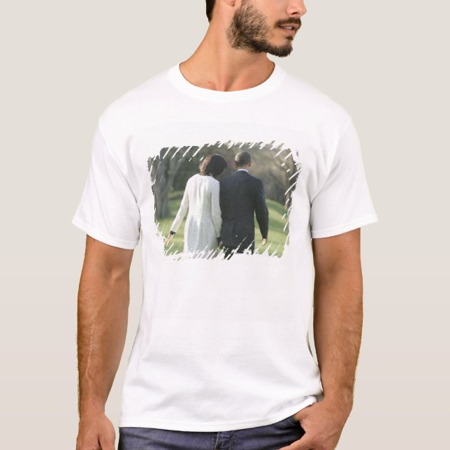 T-shirt Le Président Barack Obama et première Madame (Devant)