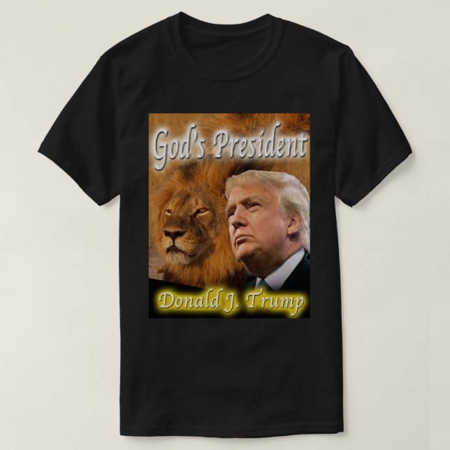 T-shirt Le président de Dieu (Design devant)