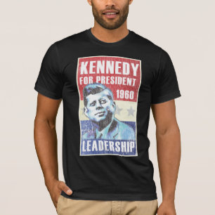 T-shirt Le Président historique Campaign Poster de John F.