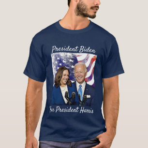 T-shirt Le président Joe Biden et le vice-président Kama