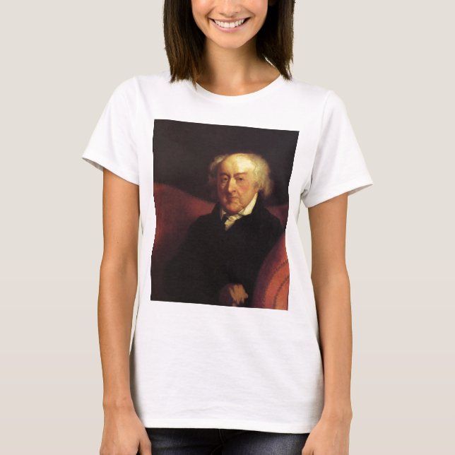 T-shirt Le Président John Admas (Devant)