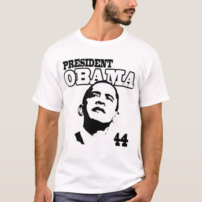 T-shirt Le Président Obama (Devant)