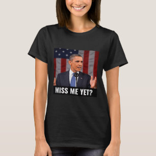 T-shirt Le président Obama et le Drapeau américain font un