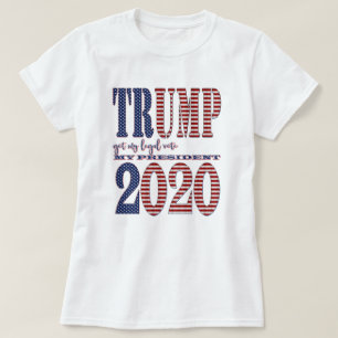 T-shirt Le président Trump 2020 a obtenu mon vote légal Él