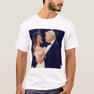 T-shirt Le président Trump et Melania Dancing