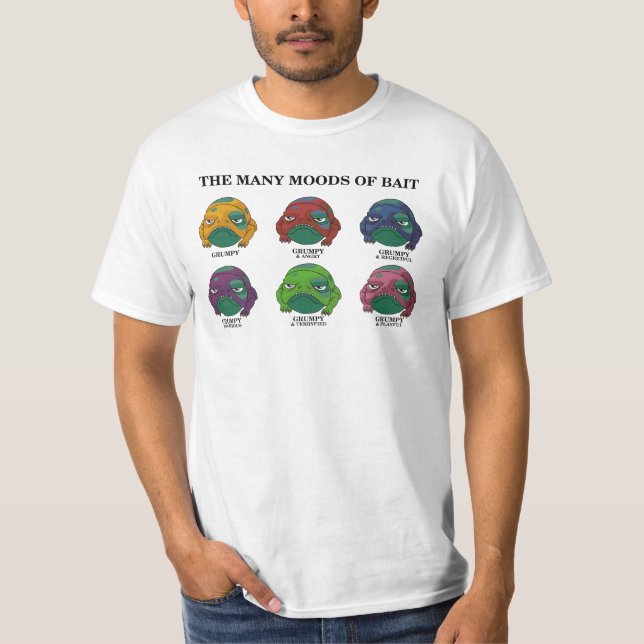 T-shirt Le Prince Dragon, de nombreuses humeurs d'appât (Devant)