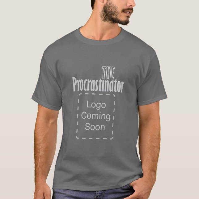 T-shirt Le Procrastinator (Devant)