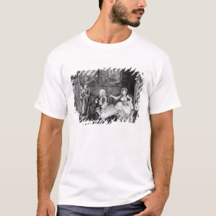 T-shirt Le progrès d'une prostituée, plat II, querelles