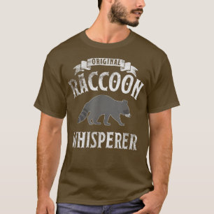 T-shirt Le propriétaire de la Whisperer Raccoon Funny mign