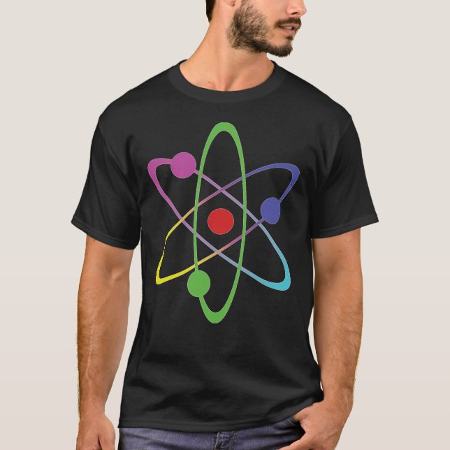 T-shirt Le proton de la théorie du Big Bang (Devant)