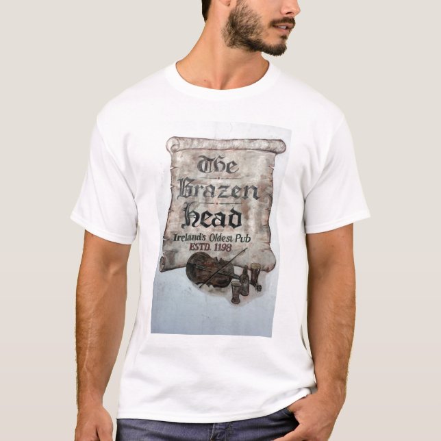 T-shirt Le pub principal d'airain, Dublin, Irlande (Devant)