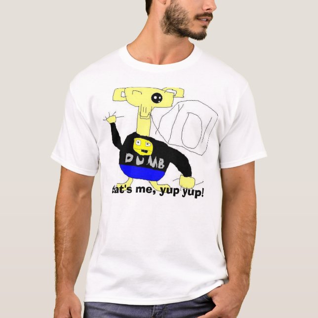 T-shirt le puffazoid, celui est moi, yup de yup ! (Devant)