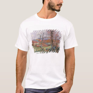 T-shirt Le Puy Barion chez Crozant, la Bretagne (huile sur