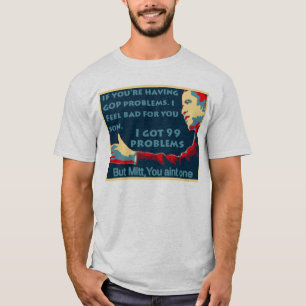 T-shirt Le PY pièce en t d'Obama de 99 problèmes
