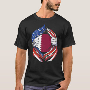 T-shirt Le Qatar est fier de mon héritage qatari