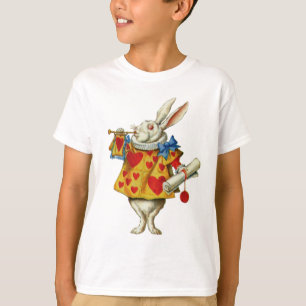 T-SHIRT LE RABBIT BLANC DE ALICE