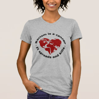 T-shirt Le racisme est le cancer