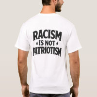 Le racisme n'est pas le patriotisme Justice social