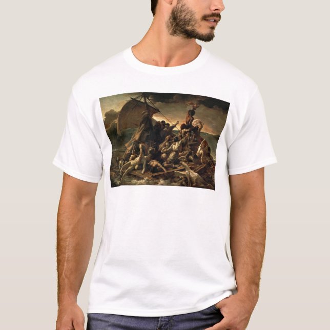 T-shirt Le radeau de la méduse - Géricault (Devant)