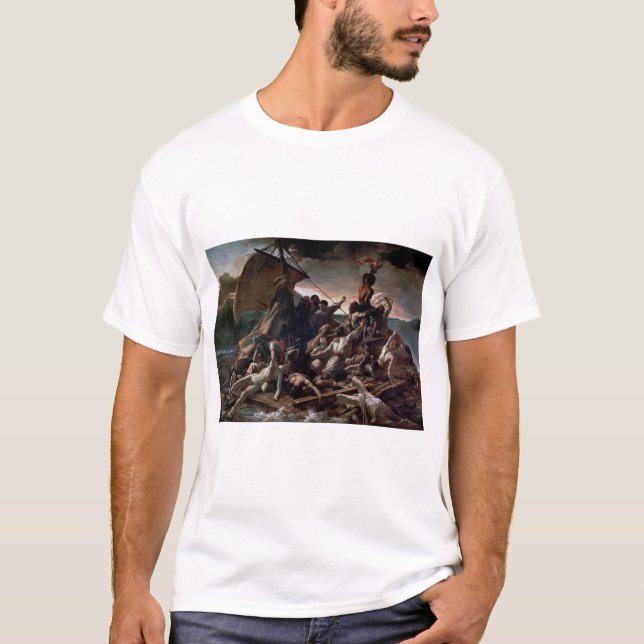 T-shirt Le Radeau de la Méduse, Theodore Gericault (Devant)